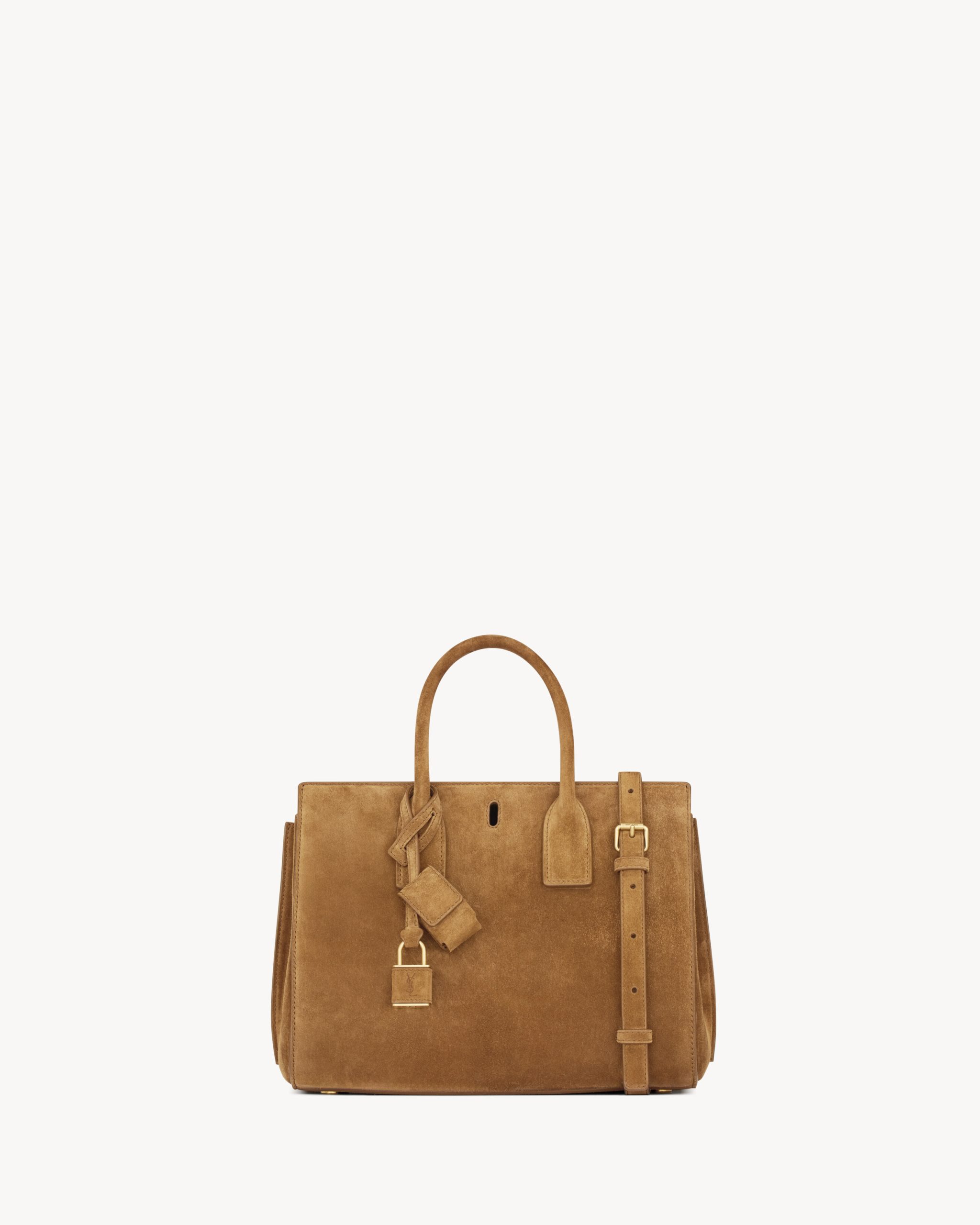 YSL SAC DE JOUR in suede – SMALL - Image 1